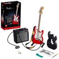 LEGO Ideas Fender Stratocaster 21329 DIY Guitar Building Set for Music Lover 65 Princeton Reverb Amp