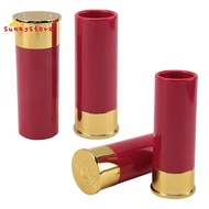 4PCS 12 Gauge Shot Glasses Tequila Shot Glass 9.2 X 3.2 X 3.6cm