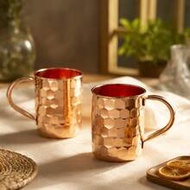 1 PC / 2 PCS / 4 PCS. 400ml / 13.53 Ounces. Rhombic Hammer-Pattern Rolled-Edge Mug, Rhombic Hammer-P