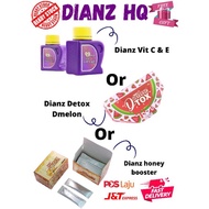 ORIHQ💯DIANZ VIT C&E🍊DIANZ DMELON DTOX🍉DIANZ HONEY BOOSTER🐝
