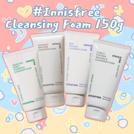 Innisfree Cleansing Foam 150g 4Type / Bija Trouble , Volcanic pore , Green Tea Amino Moisture , For 