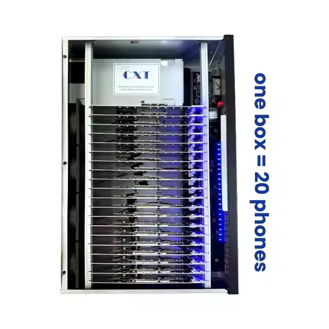 S8 Phone Farming Box Granja De Bots Boxphonefarm Phone Box Farm for samsung S8 Smartphone Box Phone 