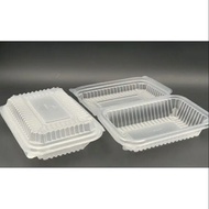 100 PCS± ABBAware PP lunch box (food take away, delivery, tapau, bungkus, kotak nasi)