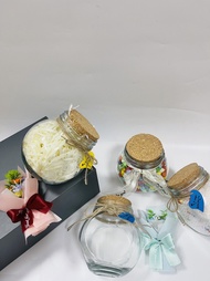 ( Lọ tròn 800ml) Lọ ước lọ chữa lành thủy tinh siêu to khổng lồ đựng 500 ngôi sao