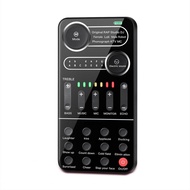 sakurabc-my Portable Voice Changer Disguiser Device with 11 Modes 9 Fixed Sound Effects for Live Str