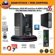 Dell Optiplex 3020 SFF Intel Core i5 4590 3.3GHz CPU 8GB RAM 256GB/512GB Win 10 Pro