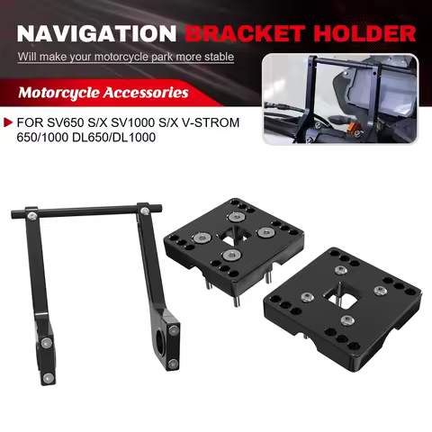 Mobile Phone GPS Navigation Bracket Support Stand Adapt Holder Kit For SUZUKI SV650 S/X SV1000 S/X V