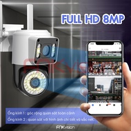 Yoosee IP Camera 2 EYES VIEW 2 SCREEN at the same time Fnkvision 12MPX rotates 360 degrees, color ni