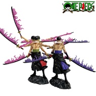 One Piece Roronoa Zoro Asura Nine & Three Sword Style 40cm Action Figure Decoration