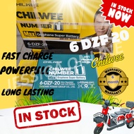 CHILWEE 12V12AH Battery for Electric Bicycle 6DZF12 E-bike 6-DZF-20 Scooter 6 MONTH WARRANTY