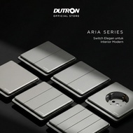 DUTRON ARIA Series Premium Modern Luxury Minimalist Switch Triple Four TV Series SingleStop Kontak T