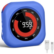 Visual Timer for Classroom Rechargeable, 10-Hour Digital Timers with Visual Time Bars Design, 3 Brig