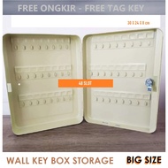 GANTUNGAN COD WALL KEY BOX 48 SLOTS KEY BOX WALL PANEL KEY CHAIN