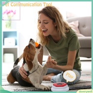 [doverywell]   Voice Recording Button for Pets High-quality Abs Material Pet Gadget Dog Talking Butt