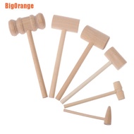 Big Orange>=<1Pc Leather Wooden Hammer Toy Crab Lobster Mallet Beating Gavel For Kid