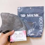 Thùng 50 túi = 500 cái KHẨU TRANG 𝐂𝐀𝐑𝐄𝐈𝐎𝐍 𝐌𝐀𝐒𝐊 𝟓𝐃 KIỂU DÁNG MỚI MÀU SÁNG DA FORM ÔM SÁT MẶT MIX MÀU