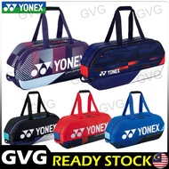 NEW Badminton Racket Bag Shoulder Bag National Team Racket Bag Tennis Bag Leather Waterproof Bag Rea