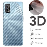 Carbon Fiber Sticker Back Film Cover Realme 9 9i 8 7 6 5 3 X2 GT Pro NEO 8i 7i 6i 5i 5s XT 4G 5G 202