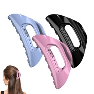 The Cozy Clip-Comfortable Hair Clip Suitable for Ladies, French Cloud Acrylic Material, Soft Flexibl