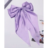 Long ribbon Hair clip / Hair clip Korean ribbon Hair clip Hair ribbon