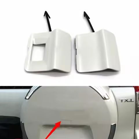 Rear Trunk Tailgate Spare Tire Wheel Camera Cover Cap For Toyota Land Cruiser Prado FJ150 LC150 2700