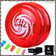 [L W H Y]  Responsive Yoyo D1 GHZ, Professional Looping Yoyos for Kids Beginner with Yoyo Strings+Gl