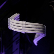 DTA PSU ATX 24Pin Extension Cable Nylon 8-pin 6+2pin Cord 24-pin Motherboard Extension Forputer PC C