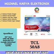 TV ANDROID 50 INCH | TCL ANDROID TV 50 | 50A8 | SMART TV ANDORID 50"