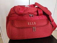 紅色 ELLE 旅行袋 側孭袋