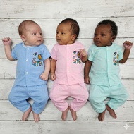 3 Set Newborn baby Comfortable Pajamas Nightwear Set JK Kids Mykids Anakku Fiffy Pureen OEM