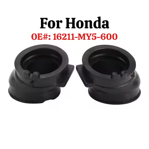 2 Pcs Intake Manifold Replacement 16211-MY5-600 for Honda CB500 CB500S 500cc 4-Stroke 1994-2002 Nake