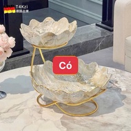 Huydecor floating premium American Ovan porcelain fruit tray