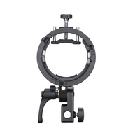 Godox S3 Speedlite Flash Bracket Holder Clamp Bowens Mount for V100 V860III V850III TT600 TT350 AD10