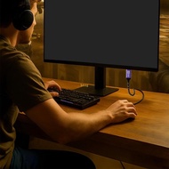 2.1 Male to Male Extension Cable 16K@60Hz 8K@240Hz 4K@240Hz for PC