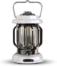 Outdoor Retro Horse Lantern Long Battery Life Rechargeable Camping Lamp Portable Camping Tent Lighti