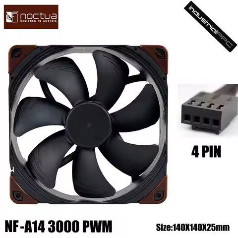 Noctua NF-A14industrialPPC-3000 PWM High -speed Fan Used To High Heat Dissipation/Advanced Heavy Ind