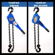 TUBRAX Lever Block Lifting Hoist Kapasitas 9 Ton x 3 meter Alat Kotrek Tangan Manual Rantai Angkat L