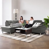 โซฟาเข้ามุมซ้าย รุ่น Trumble สีเทา