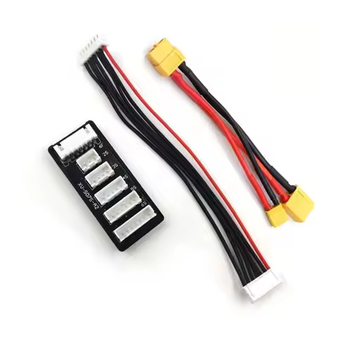 Recharge board with 2s 3s 4s 5s 6s lithium battery balance head XT60 extension cable