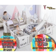 [CHOOSE SELLER OWN FLEET DELIVERY] SWING AND SLIDE BABY PLAY YARD BABY PLAY PEN