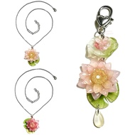 Lotus Necklace by Wabeesabeads