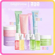 GLAD2GLOW All Series Sunscreen SPF 50 PA+++ Centella Soothing Gel Moisturizer Blueberry 5% Ceramide 