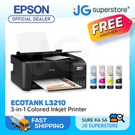 Epson L3210  3-in-1 Multifunctional EcoTank Printer with Epson Heat-Free Technology | JG Superstore