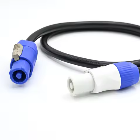 16A 20A Flexible Powercon Cable 1m 2m 3m 5m 8m 10m Power con AC Power Extension Link Cord H05VV5-F T