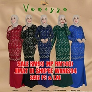 🔥 CLEARANCE KURUNG RM99 🔥 VANESSA MURAH VANESSA BORONG KURUNG LACE 3D MURAH KURUBG RAYA MURAH BAJU RAYA MAMPU MILIK