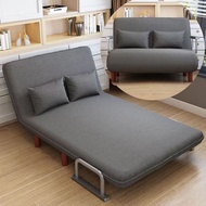 Ready Stock Single Sofa Bed Foldable Bed Chair Foldable Sofa Multi-functional Folding Lazy Bed Washable Double Folding Sofa Bed
