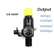 5/8 Inlet Thread 4500psi Regulator Stainless Steel Brand New High Quality