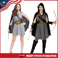 Huntress Woman Costume – Female Warrior Cosplay Outfit for Halloween & Party