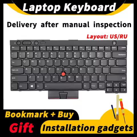 Laptop Replacement Keyboard for Lenovo ThinkPad T430 T430S X230 X230T T530 L430 L530 04Y0490 04X1277