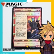 Summoner: G.F. Cerberus Foil-R0162 (Goldstamp) FFVII-Final Fantasy-Magic the Gathering (MTG)